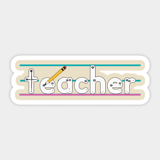 Teach me Sticker